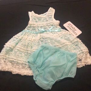 Newborn lace dress